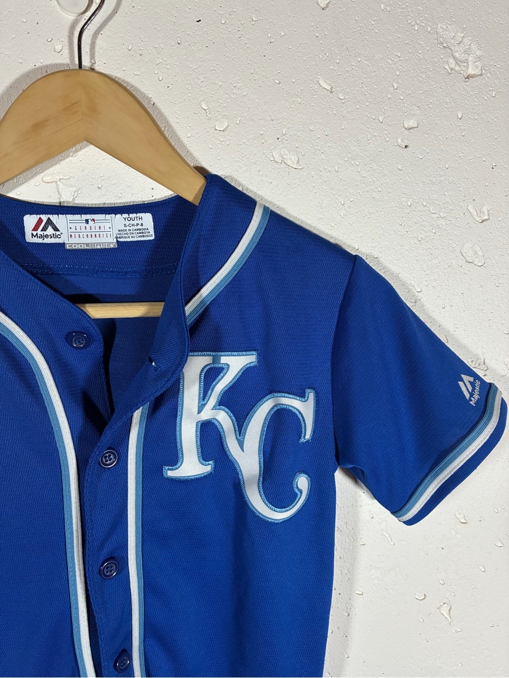 Majestic Kids KC Royals Jersey